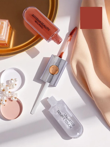 Pomadka do ust i bezbarwny błyszczyk 2w1 Soft Blush