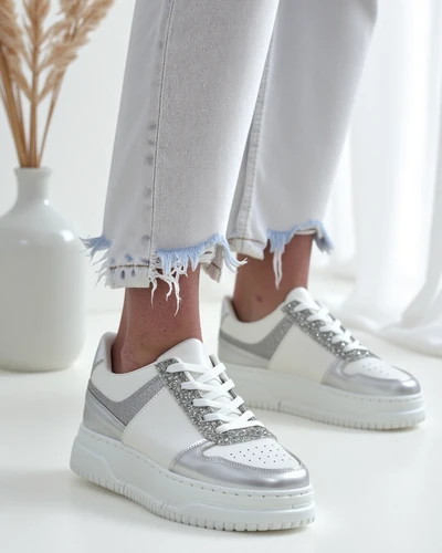 Royalfashion Жіночі кросівки з блискітками Qisofi