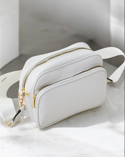 Royalfashion Mała torebka damska eko skórzana z tłoczeniem