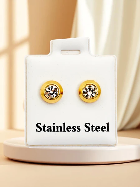 Royalfashion Klipsy kolczyki damskie z cyrkoniami