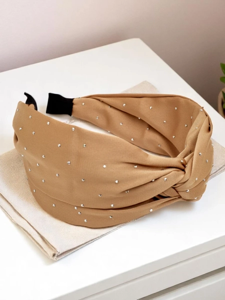 Royalfashion Opaska do włosów z cyrkoniami Shine Twist