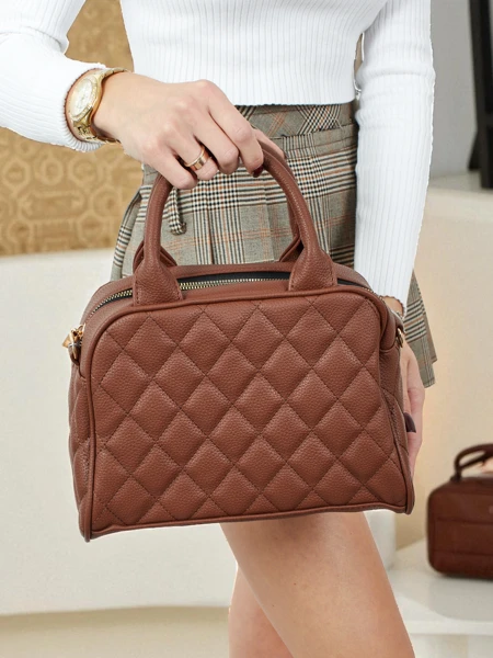 Mała damska torebka z eko skóry Laretta