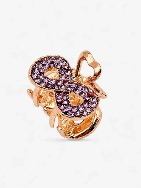 Royalfashion Spinka do włosów z cyrkoniami TwinkleGrip