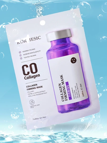 Maseczka do twarzy w płachcie z kolagenem- ujędrniająca