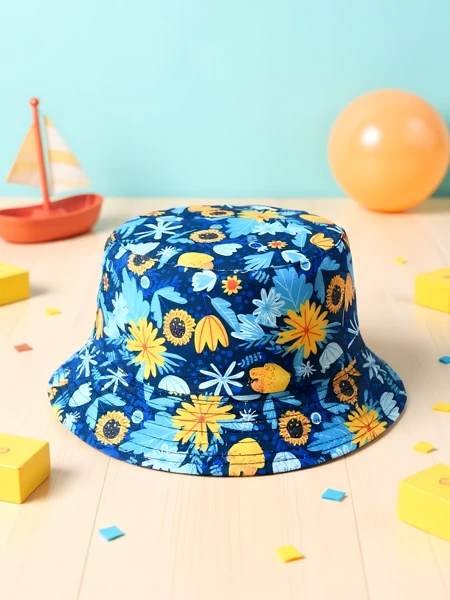 Royalfashion Dziecięcy Kapelusz typu Bucket Color Splash Bucket