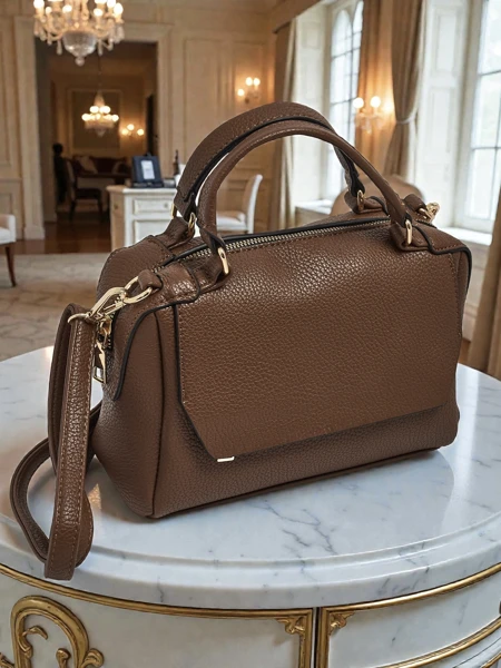 Mała damska torebka z eko skóry Oleffa