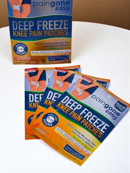 Plastry przeciwbólowe mrożące na kolana (6 szt.)