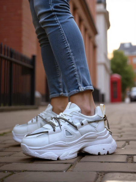 Royalfashion Sneakersy damskie na grubszej podeszwie Reterri