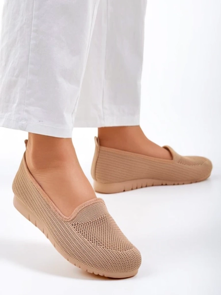 Royalfashion Damskie materiałowe mokasyny Caerit