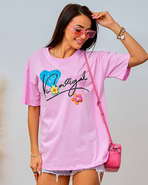 Royalfashion Damski t-shirt z nadrukiem