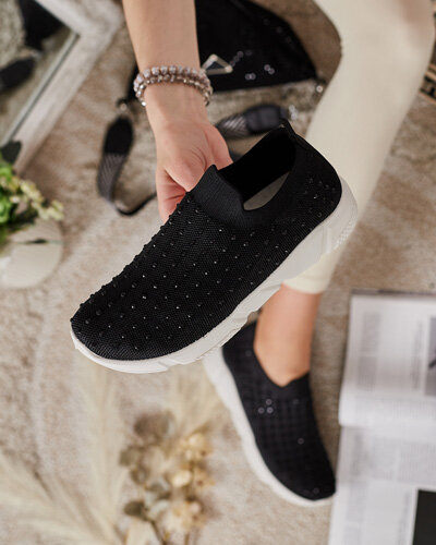 Royalfashion Damskie materiałowe buty sportowe Fanerna