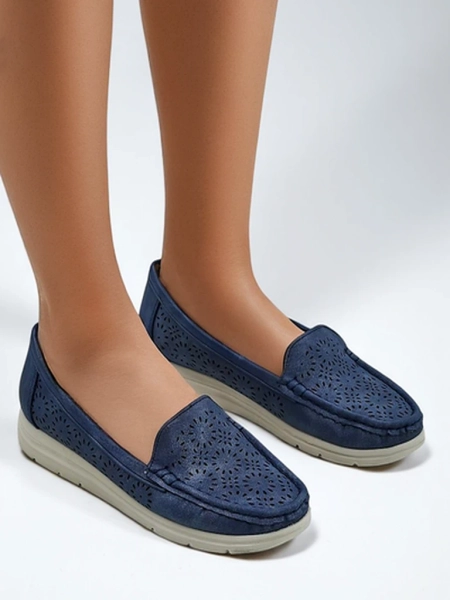 Royalfashion Жіноча перфорована мокасина Besset