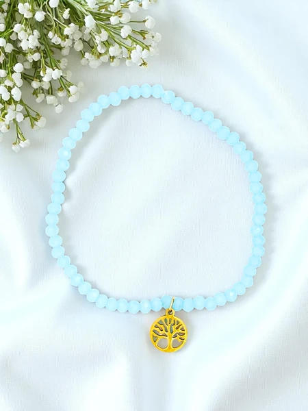 Royalfashion Bransoletka damska z zawieszką drzewa