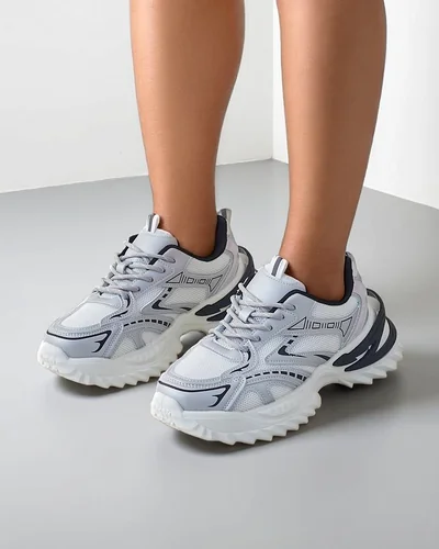 Royalfashion Sportowe sneakersy damskie na grubszej podeszwie Nettes