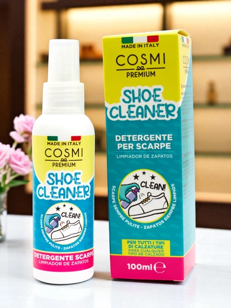 Preparat czyszczący obuwie