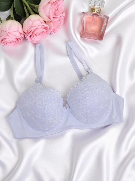 Royalfashion Damski usztywniany biustonosz z koronką Elegance Lace
