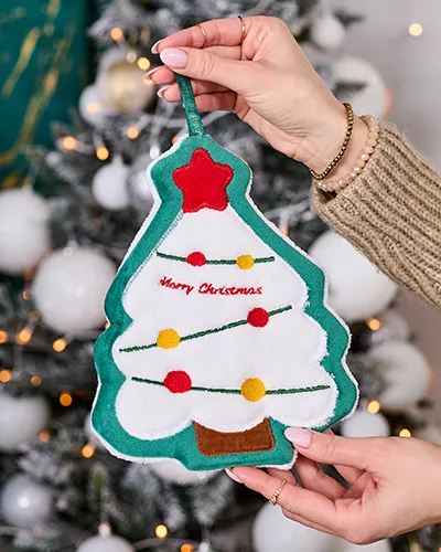 Royalfashion Świąteczny malutki ręczniczek do rąk