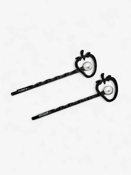 Royalfashion Wsuwki do włosów z truskawkami