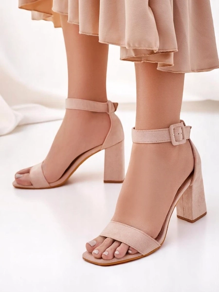 Royalfashion Damskie sandały eko zamszowe Ardeni