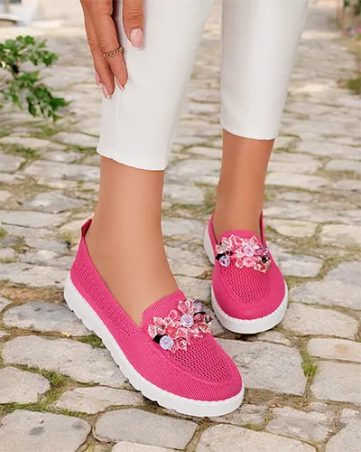 Royalfashion Damskie zdobione mokasyny Hewenti