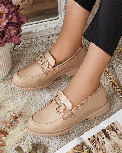 Royalfashion Eleganckie mokasyny damskie Fix