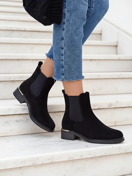 Royalfashion Botki damskie wsuwane Rizones