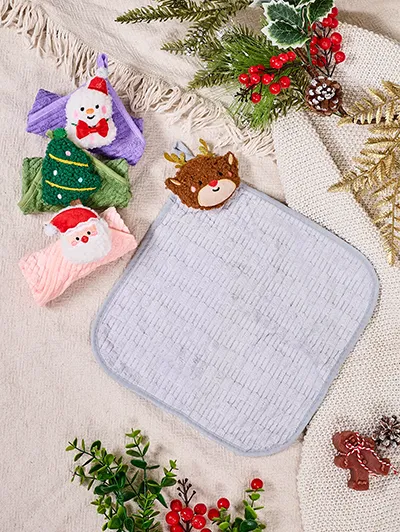 Royalfashion Świąteczny komplet ręczników Happy Xmas