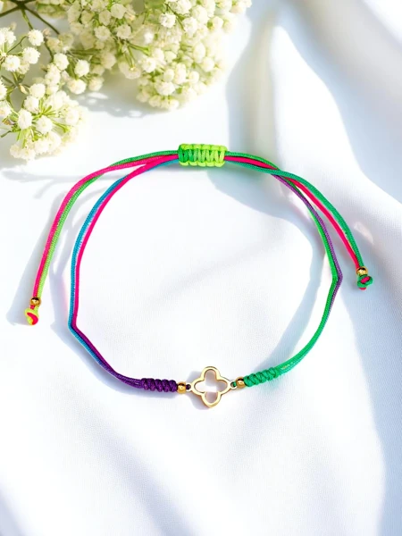 Bransoletka damska z ozdobą Golden Tide