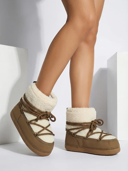 Śniegowce damskie z kożuszkiem Uvella