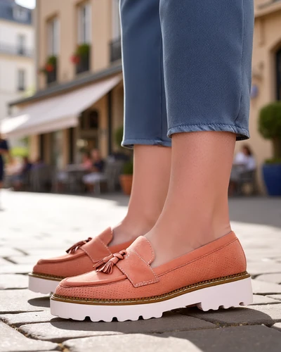 Royalfashion Перфораційні жіночі мокасини Esiobb