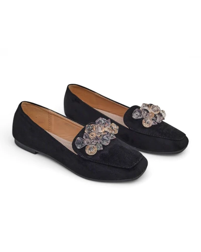 Royalfashion Жіночі мокасини з бісером Zimiles