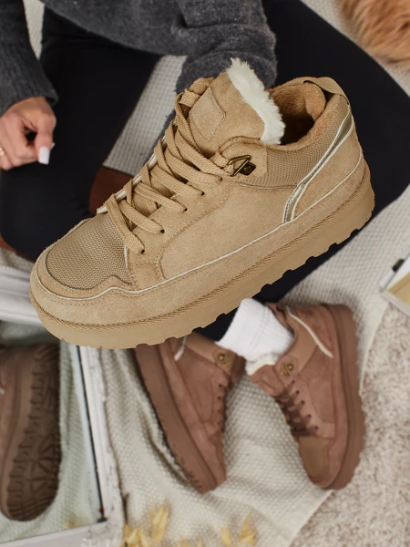 Sneakersy damskie z ociepleniem Faylo