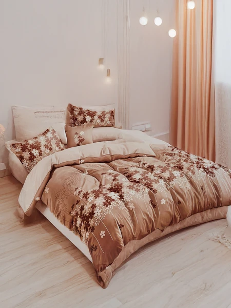 Royalfashion Wzorzysta pościel 180x200 komplet 3 CZĘŚCI