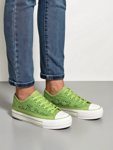 Royalfashion Damskie ażurowe trampki Nizzet