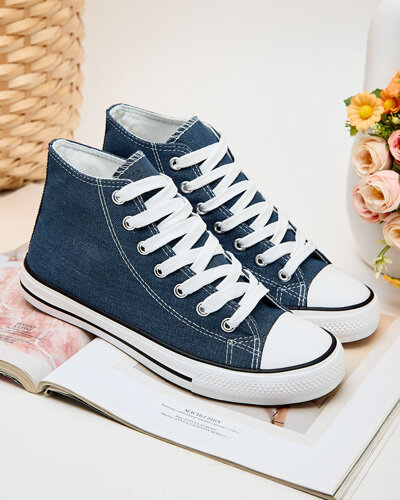 Royalfashion Damskie wysokie trampki Tumossa