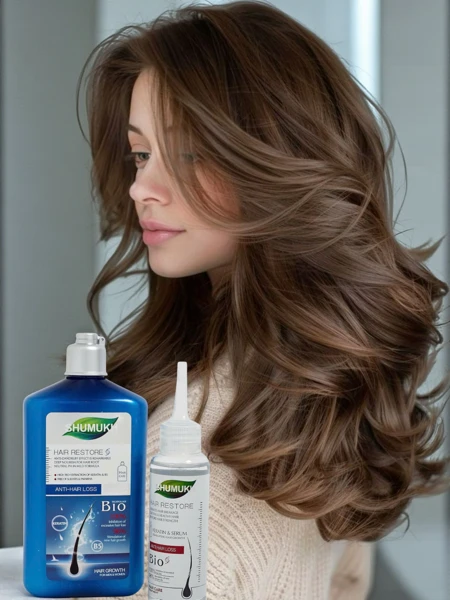 Shumukh Szampon i Serum do wosów 2w1- przeciwłupieżowy