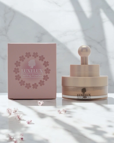 Luxelux Puder sypki z gąbeczką do twarzy 02 13,5 g