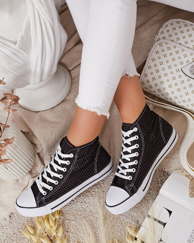 Royalfashion Damskie ażurowe trampki Nimm