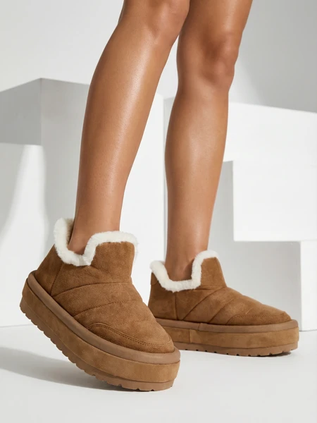 Royalfashion Жіночі короткі черевики Zoeno a'la snow boots