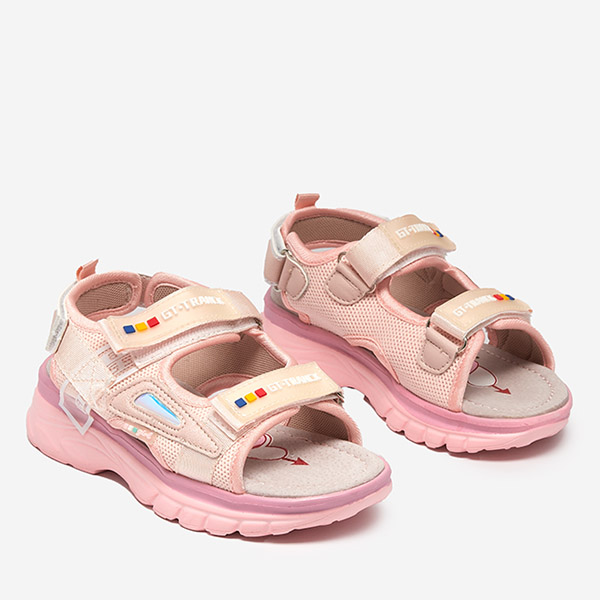 Босоніжки для дівчинки рожевого кольору Umaf- Shoes