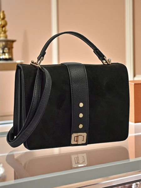 Mała damska torebka z eko skóry Karelia