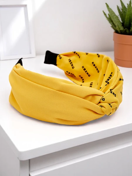 Royalfashion Обруч для волосся з плетінням візерунків Laras