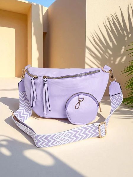 Royalfashion Półokrągła mała damska torebka z eko skóry Velia Cuve