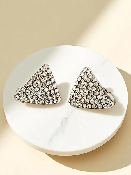 Royalfashion Жіночі кліпси з кубічним цирконієм