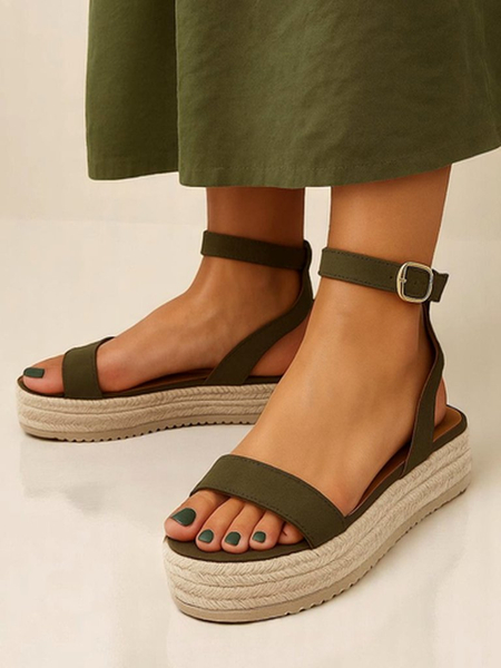 Royalfashion Damskie sandały na platformie Finna