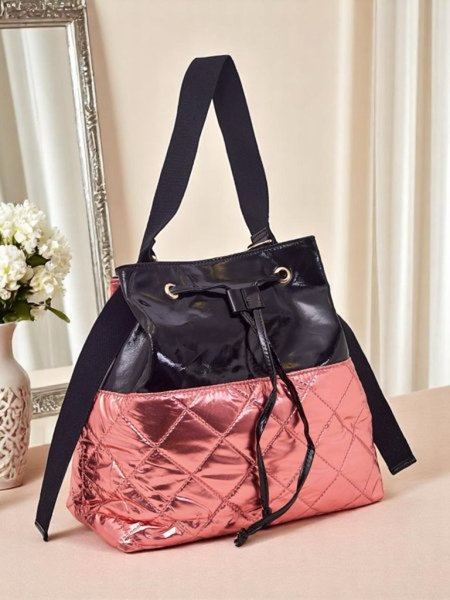Royalfashion Duża torebka damska Luxe Glow Shopper