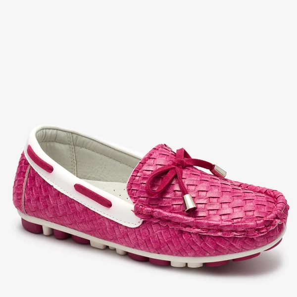 Дитячі мокасини фуксія Dannad- Footwear