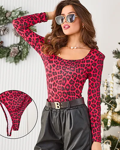 Боді з принтом для жінок Royalfashion