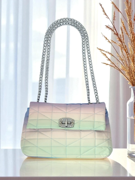 Royalfashion Mała damska torebka z eko skóry ombre Sophie Rose