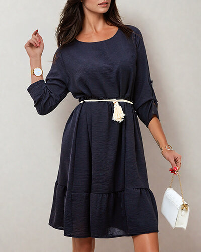 Royalfashion Damska sukienka do kolana